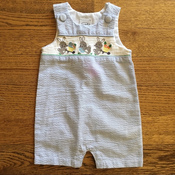 mud pie easter romper